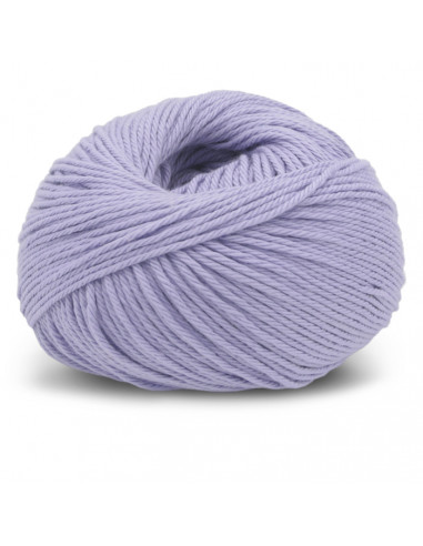 Øko Bomull 311 ljus Lavendel