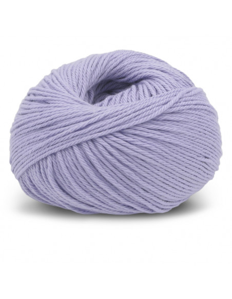Øko Bomull 311 ljus Lavendel
