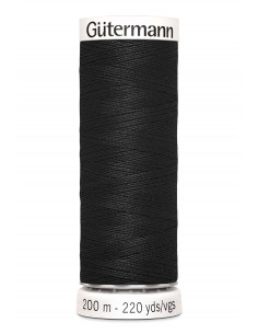 SYTRÅD Gütermann 200 m Färg 000 Svart