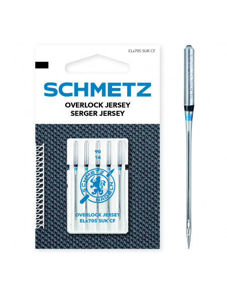 Schmetz ELx705 SUK CF jersey Cromad 90 5-pack