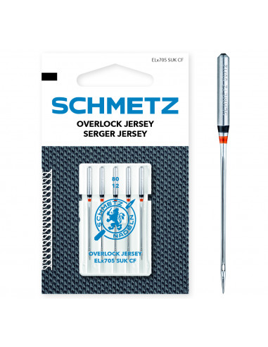 Schmetz ELx705 SUK CF jersey Cromad 80 5-pack