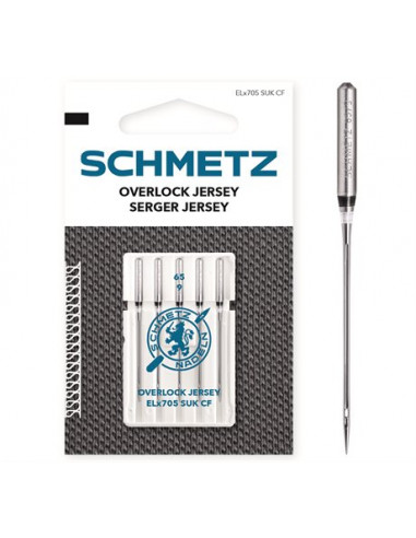 Schmetz ELx705 SUK CF jersey Cromad 65 5-pack