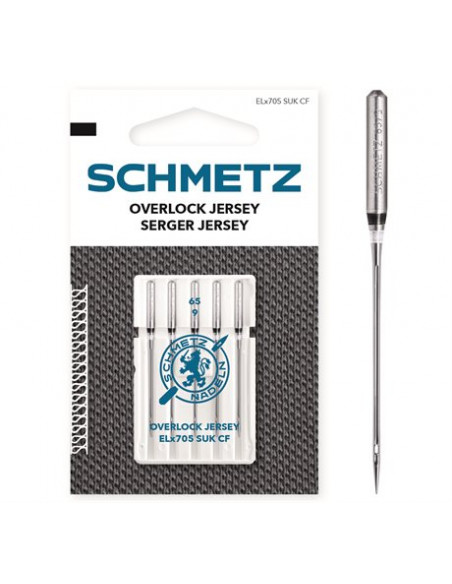 Schmetz ELx705 SUK CF jersey Cromad 65 5-pack