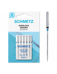 Schmetz Overlock ELx705 CF Cromad 90 5-pack