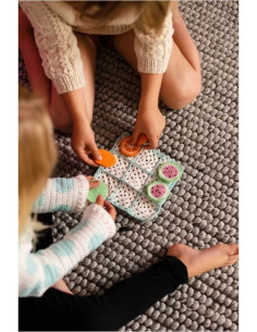 Virkbeskrivning på virkat Spel