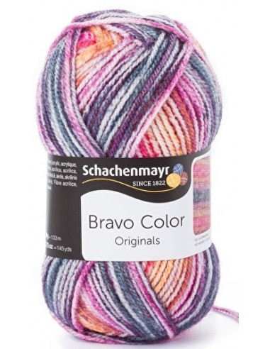 Bravo Color 2124 Rosa/Gul/Lila Print