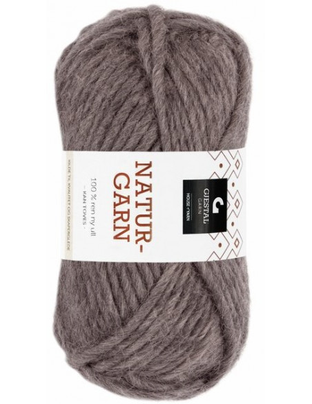 Naturgarn 907 Brunmelerad
