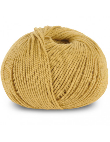 Øko Bomull 322 Varmgul