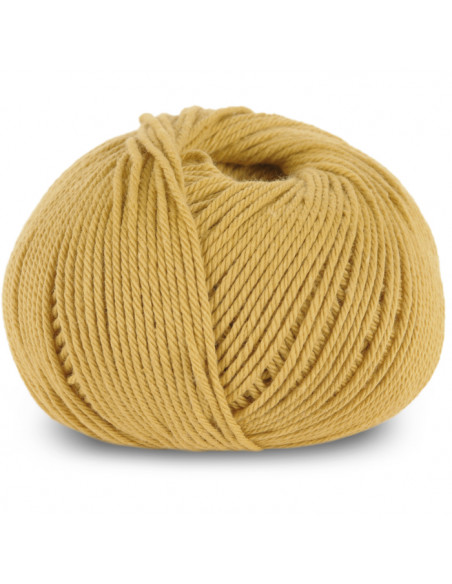 Øko Bomull 322 Varmgul