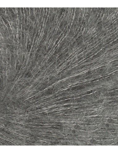 Tynn Silk Mohair 1053 Mörk gråmelerad