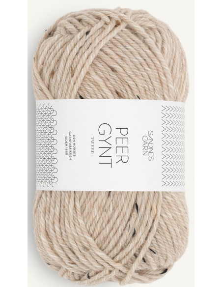 Peer Gynt 2730 Beigemelerad Natur Tweed
