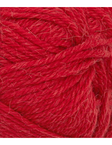 Alpakka Ull 4227 Röd