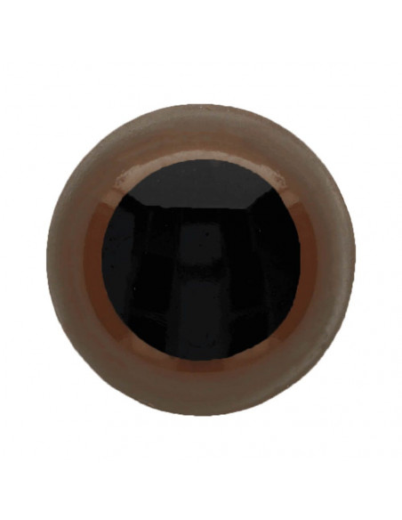 Djurögon 12 mm Brun 2-pack