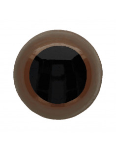 Djurögon 14 mm Brun 2-pack