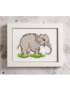 Broderikit Tavla Elefant