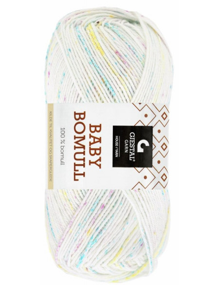 Baby Bomull 521 Pastell print