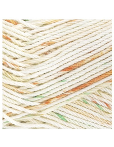 Baby Bomull 523 Grön/orange Print