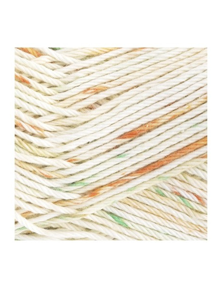 Baby Bomull 523 Grön/orange Print