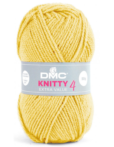 Knitty 4 957 Ljusgul