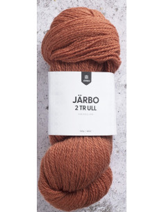 Järbo 2tr Svensk Ull 100g 120 Copper Blush
