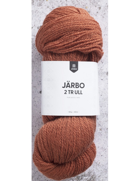 Järbo 2tr Svensk Ull 100g 120 Copper Blush
