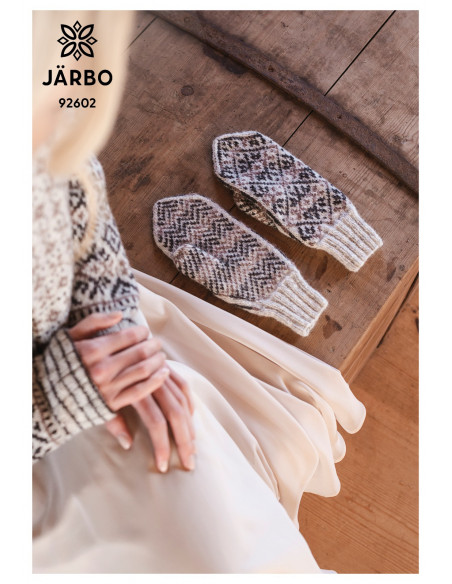 Stickbeskrivning 92602 2tr Ull