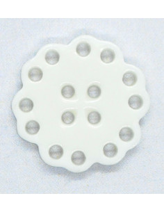 Knapp Vit 15mm
