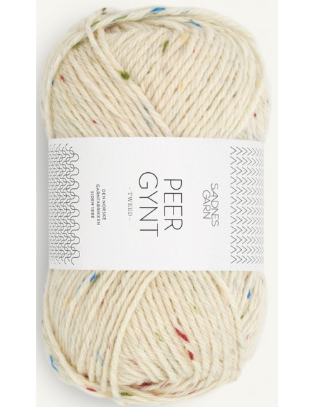 Peer Gynt 1044 Natur Tutti Frutti Tweed