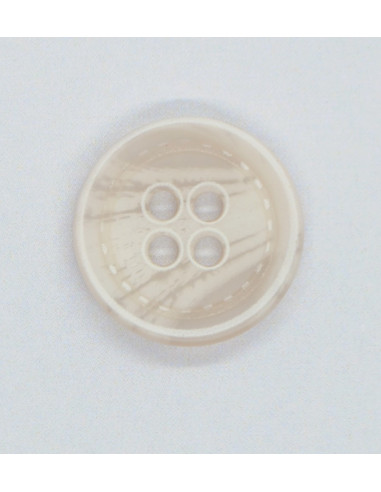 Knapp 15mm Beige