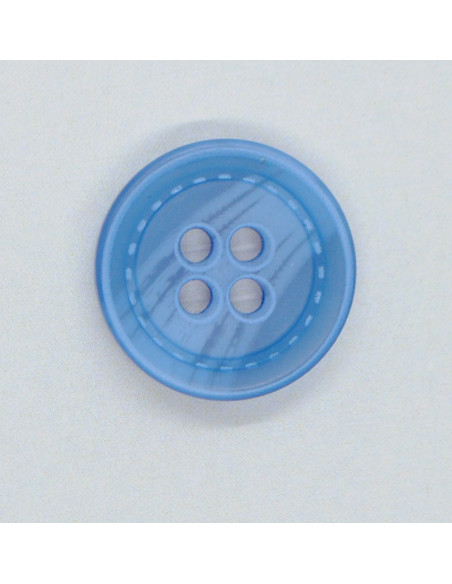 Knapp 15mm Blå