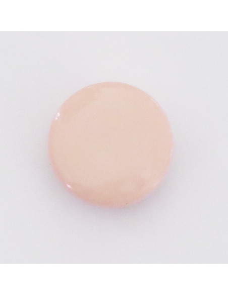 Knapp undersydd 12,5mm Ljusrosa