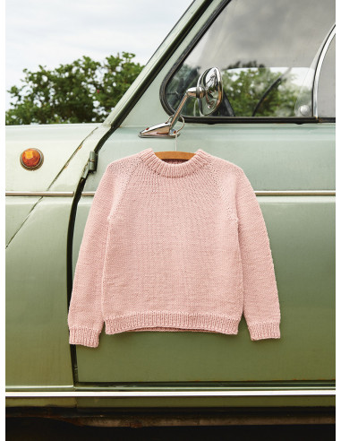 Stickbeskrivning 2506 mod 04 Tiro Sweater Junior