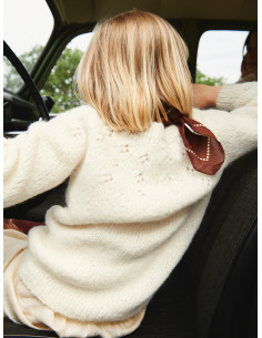 Stickbeskrivning 2506 mod 07 Sweet Pea Sweater junior 2