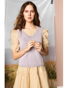 Stickbeskrivning 2104 mod 1 Linn Slipover