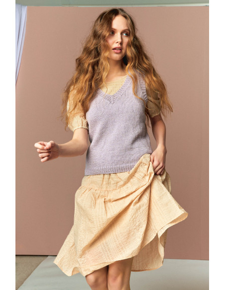 Stickbeskrivning 2104 mod 1 Linn Slipover