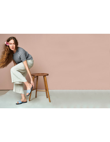 Stickbeskrivning 2104 mod 6 Lavendel T-shirt