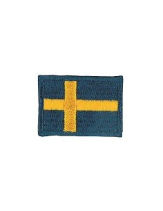 Tygmärke Svenska Flaggan 38x25mm