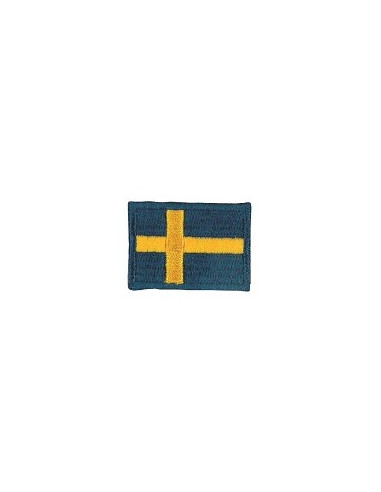 Tygmärke Svenska Flaggan 38x25mm