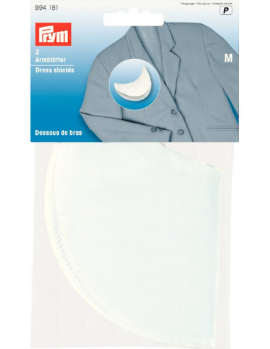Transparationsskydd M vit 2-pack