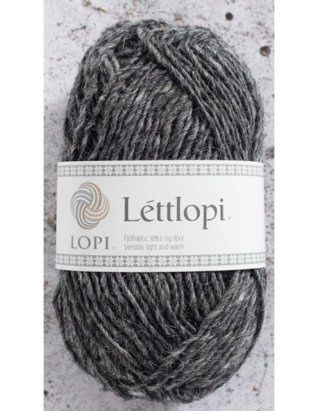 Lettlopi 50g 0058 Dark Grey Heather