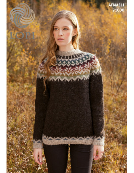 Stickbeskrivning 91000 Lettlopi