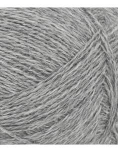 Alpakka Följetråd 1042 Gråmelerat 2