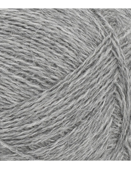 Alpakka Följetråd 1042 Gråmelerat