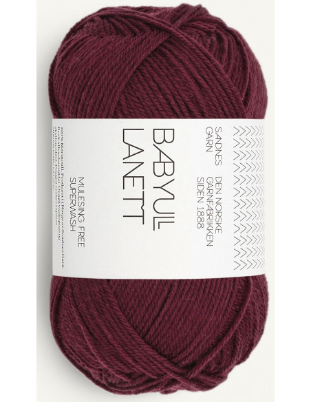 Lanett Babyull 4372 Burgunder
