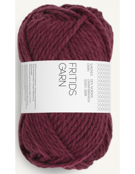 Fritidsgarn 4372 Burgunder