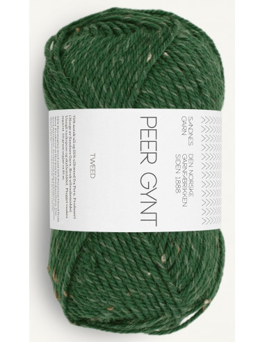 Peer Gynt 8085 Mörk Grön/Natur Tweed