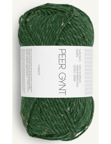 Peer Gynt 8085 Mörk Grön/Natur Tweed