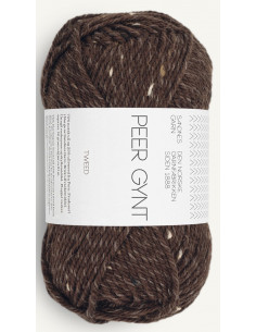 Peer Gynt 3085 Mörk Brun/Natur Tweed