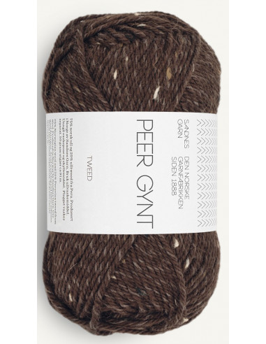 Peer Gynt 3085 Mörk Brun/Natur Tweed