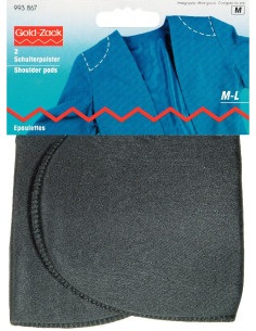 Axelvadd Prym utan fästanordning M-L Svart